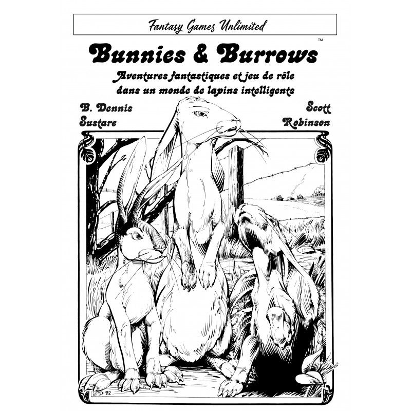 Couverture de Bunnies & Burrows - PDF