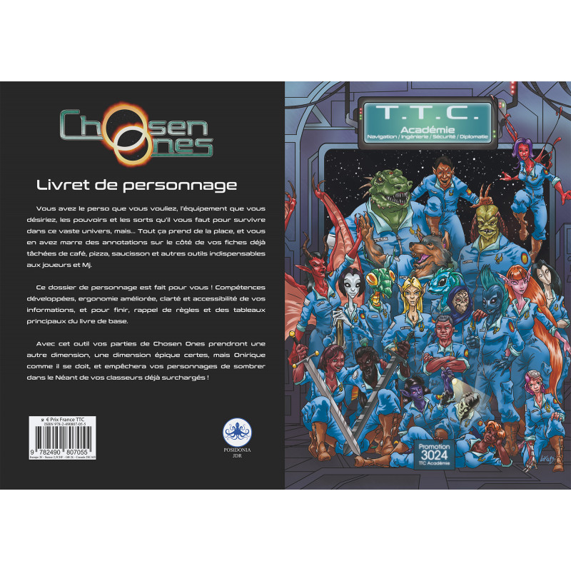 Couverture de Chosen Ones - Livrets de personnages