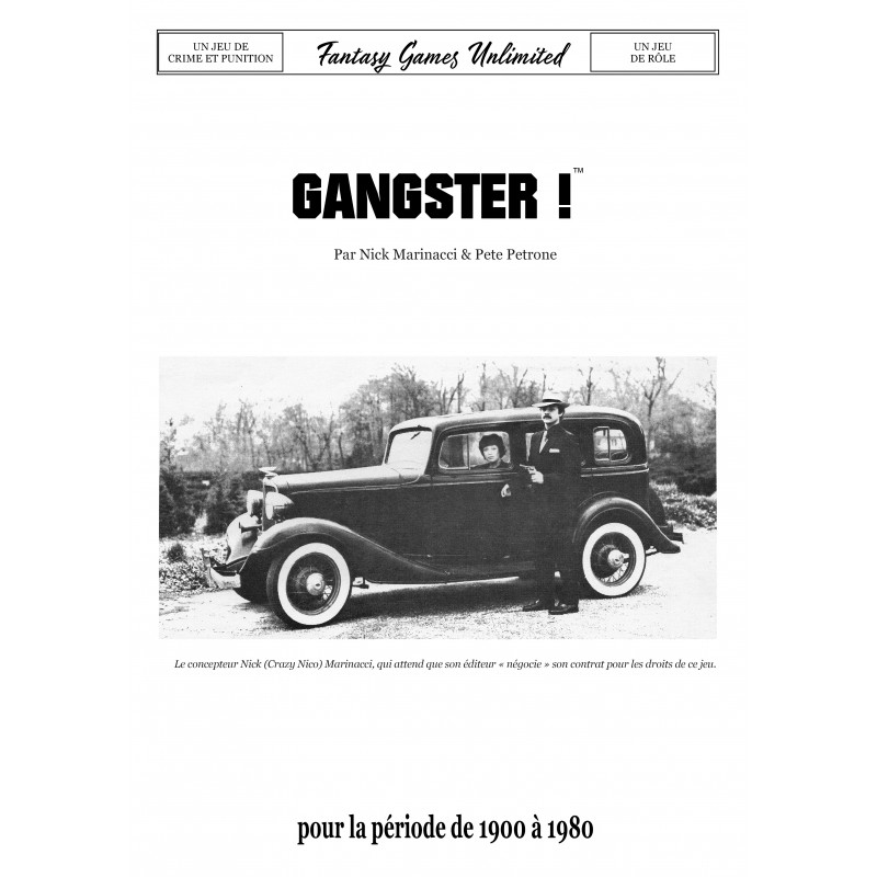 Couverture de Gangster !