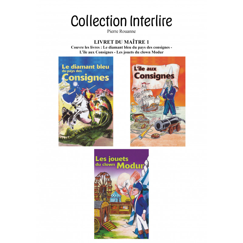 Couverture de Interlire - Livret du maître 1