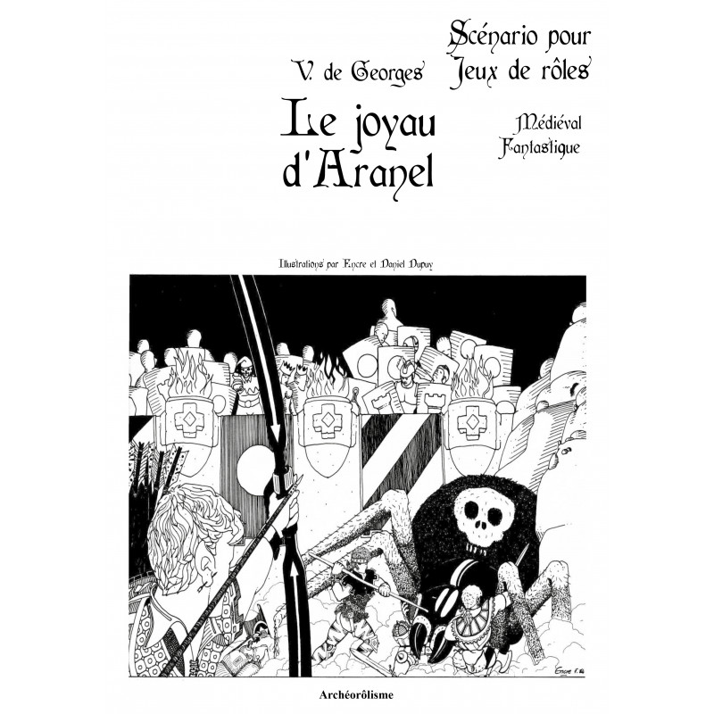 Couverture de Le joyau d'Aranel