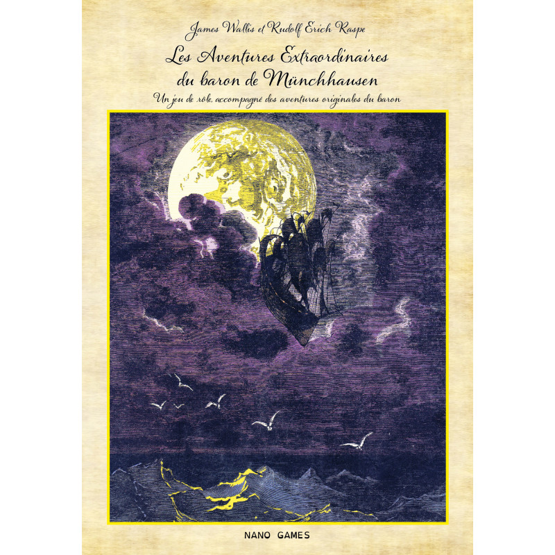 Couverture de Les aventures extraordinnaires du baron de Münchhausen V1 - PDF