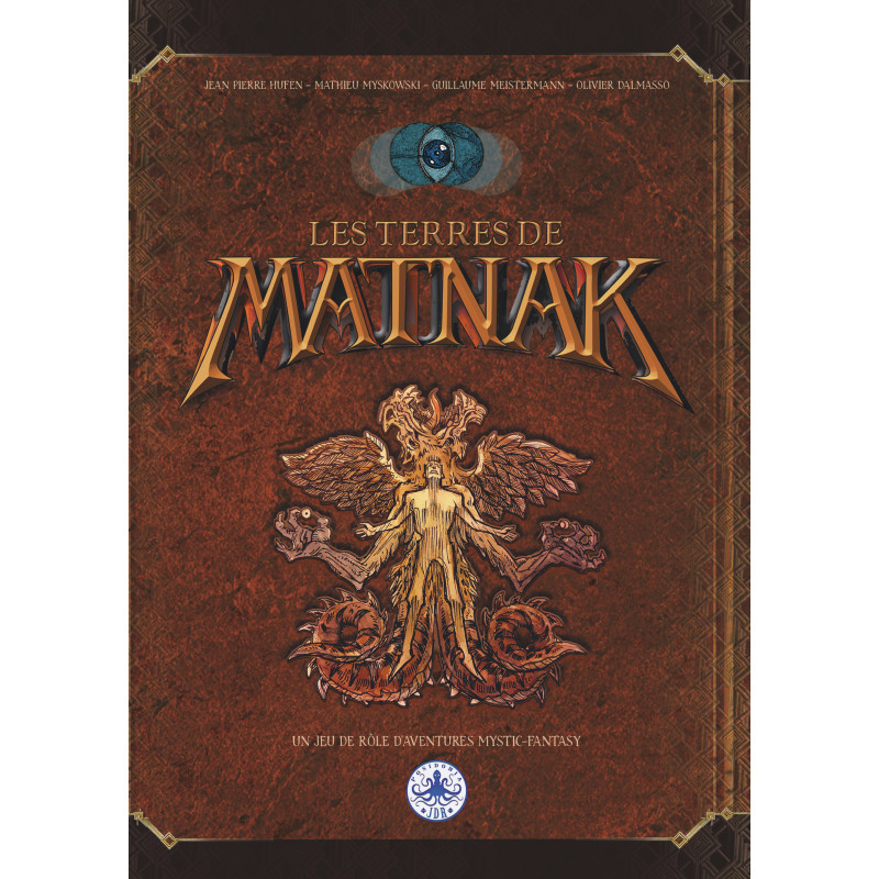 Couverture de Les terres de Matnak - le livre des règles