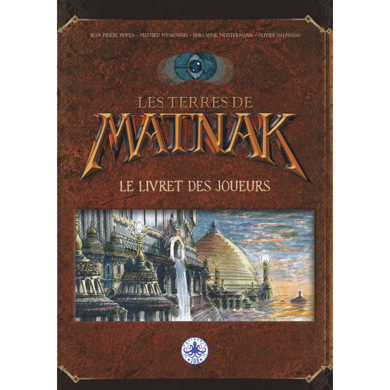 Couverture de Les terres de Matnak - le livret des joueurs