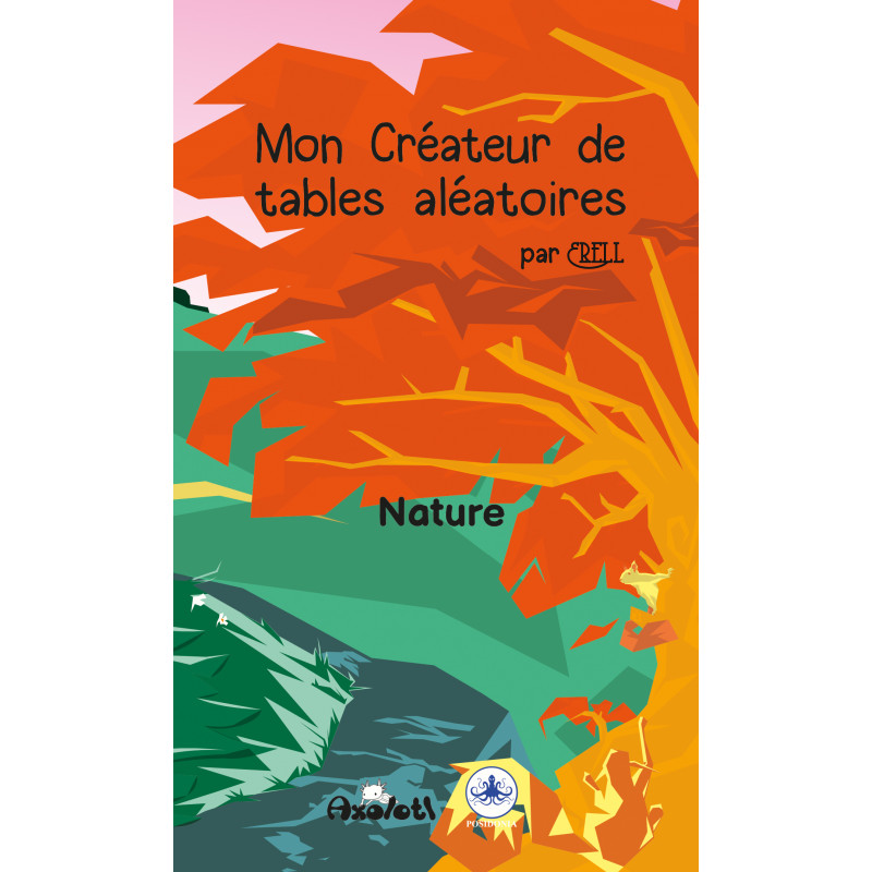 Couverture de Mon créateur de tables alétoires - Nature