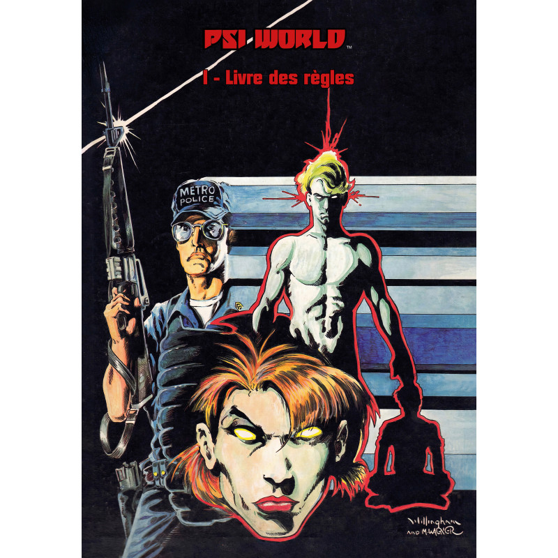 Couverture de Psi World I - Livre des règles - PDF